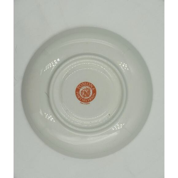 Vintage Portmeirion Pomona Cup & Saucer – Grimwood’s Royal George Peach –England - Picture 4 of 7